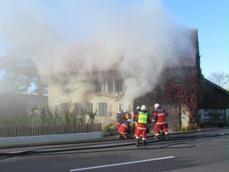 Dottikon AG - Haus Nach Brand Unbewohnbar