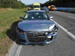 Gossau SG - Unfall zwischen drei Autos auf der A1