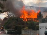 Staufen AG - Schopf durch Brand zerstört