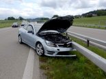 Münchwilen TG - Wegen Sekundenschlaf auf der A1 verunfallt