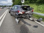 A1 Lenzburg AG - Lenker am Handy verursacht heftigen Unfall