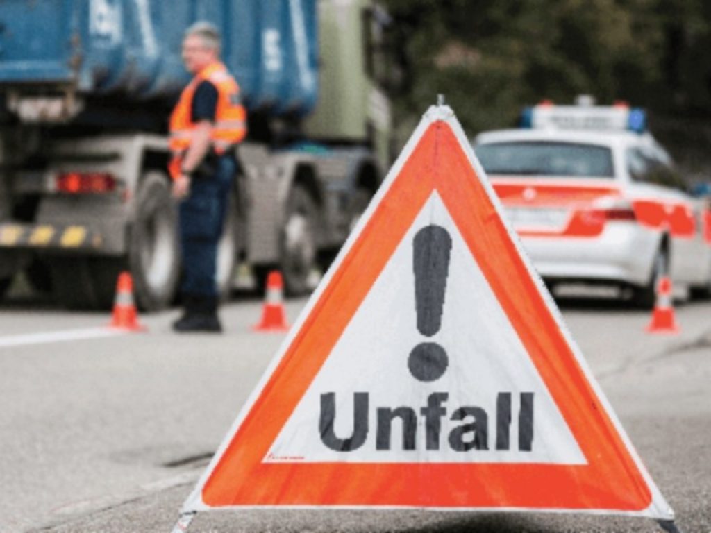 UNFALL auf der A1