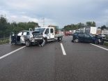 Unfall A1 Züberwangen SG - UPDATE zu Kollision mit fünf Fahrzeugen