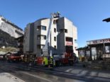 Flims GR - Kaminbrand an der Via Nova