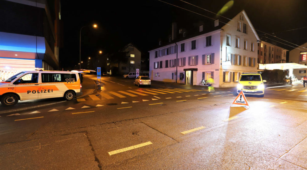 Unfall St.Gallen: Fahrradfahrerin erleidet Kopfverletzungen