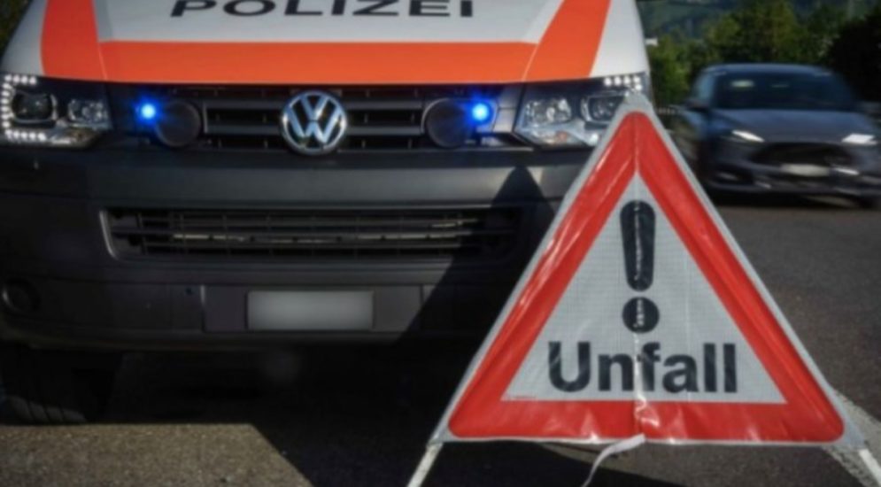 Romanshorn TG - Unfall auf dem Fussgängerstreifen