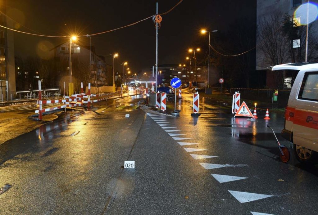 Unfall Schlieren ZH - Mann schwer verletzt