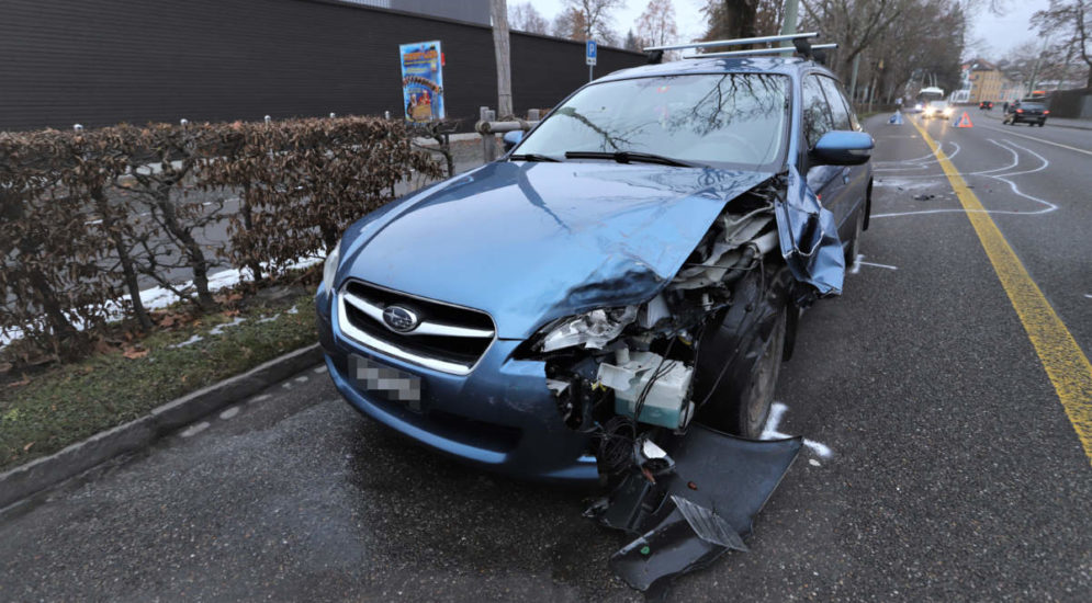 St.Gallen: Unfall auf der Zürcher Strasse