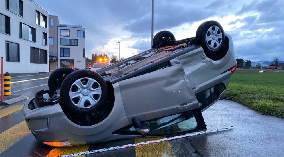 Kanton Zug: Drei Unfälle - mehrere Verletzte