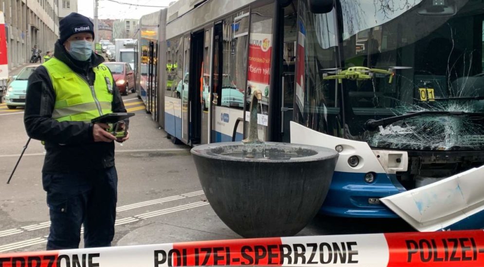 Unfall in Zürich: Mehrere Verletzte am Limmatplatz