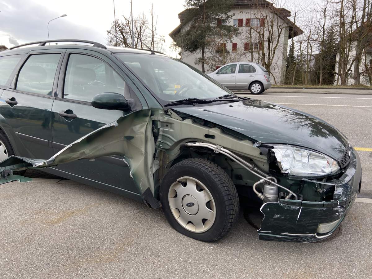 Oftringen Ag Unfall Zwischen Zwei Autos