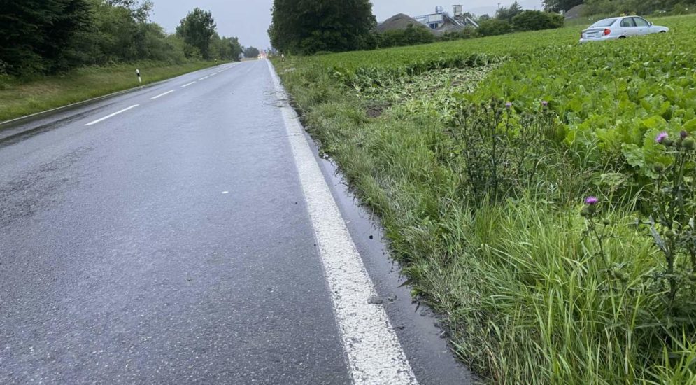 Unfall Staufen Ag Ungebremst In Rubenfeld Gelandet Polizei Schweiz Ch