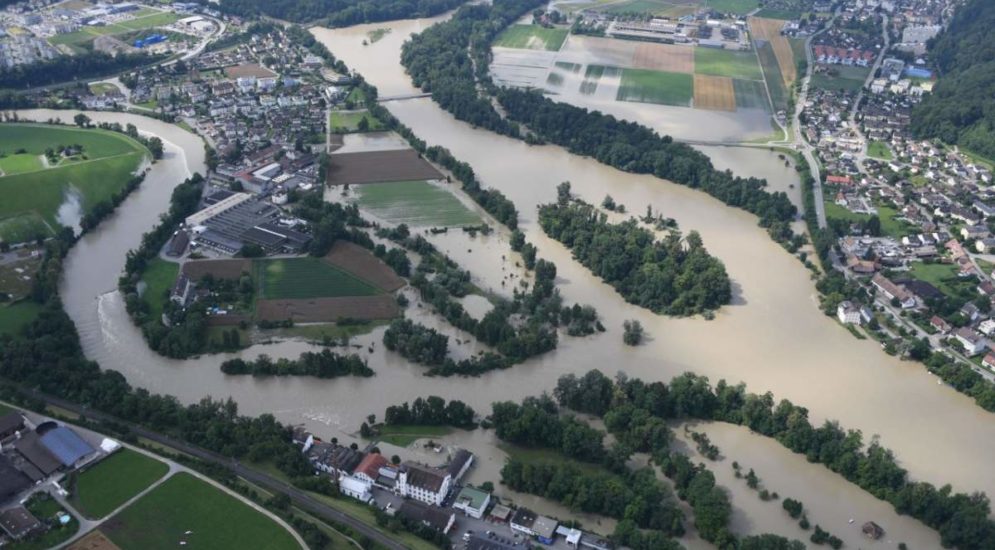 Aktuelle Hochwassersituation Im Kanton Aargau