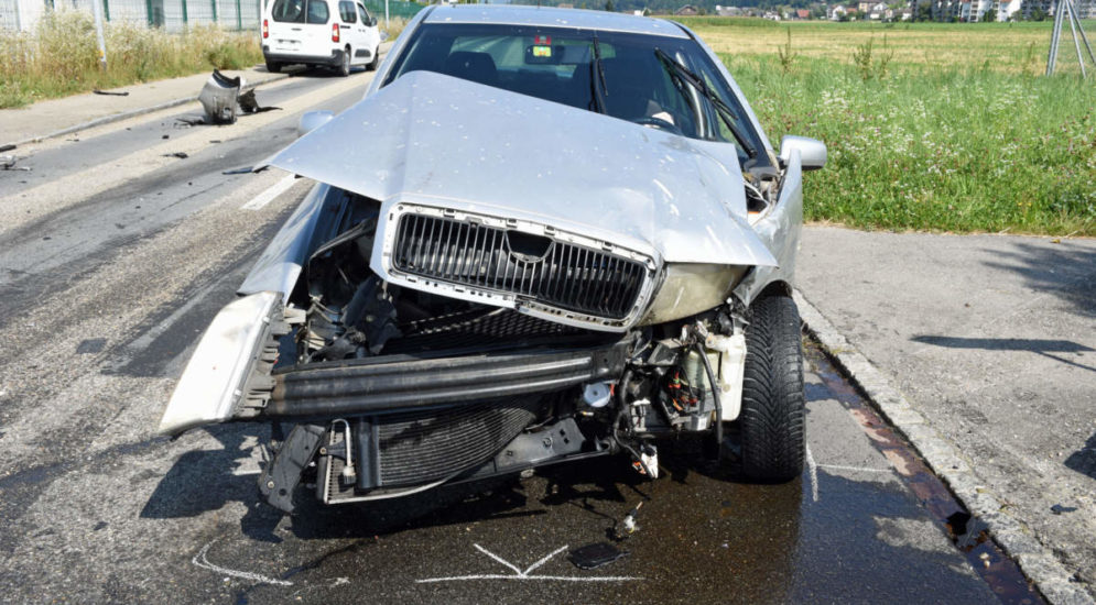 Heftiger Unfall In Reiden Lu Polizei Schweiz Ch