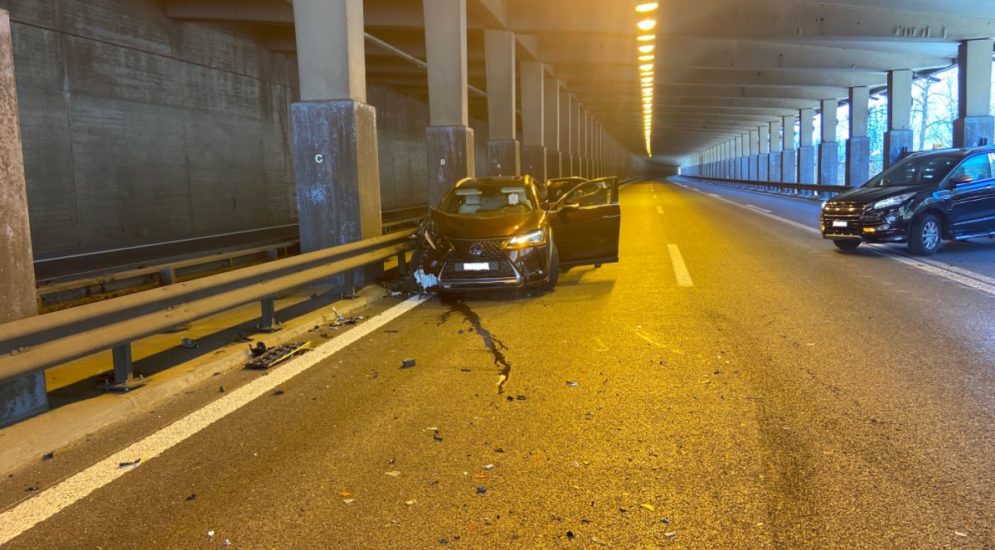 Unfall Gurtnellen UR: A2 in Fahrtrichtung Süden für 1,5 Stunden gesperrt