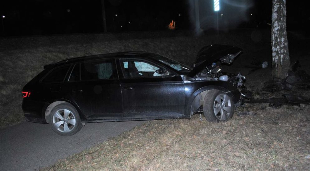 Beringen SH: Bei Unfall in Baum geprallt