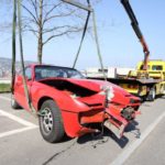 St.Gallen: Porsche bei Unfall mit Kandelaber kollidiert