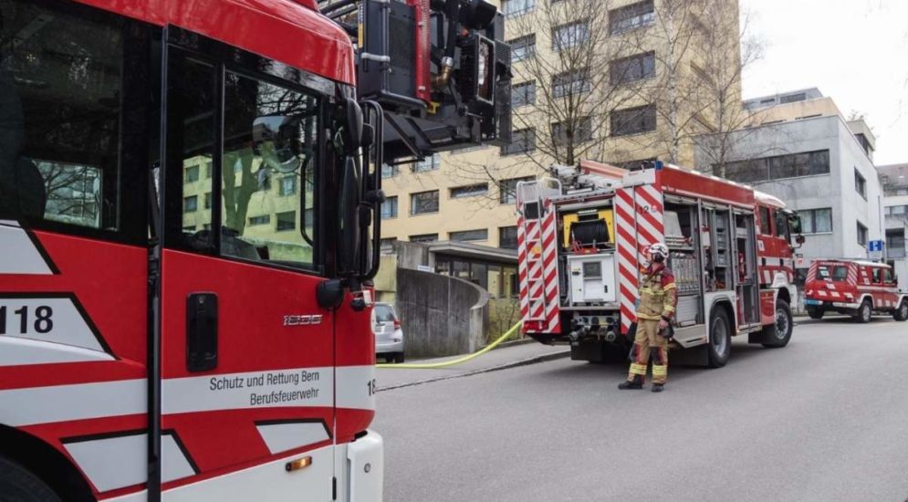 Brand am Sulgenrain in Bern