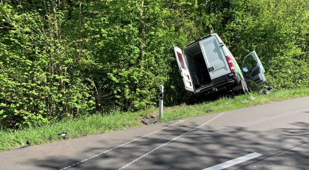 Gockhausen: Bei Unfall nach 200 Meter zum Stillstand gekommen