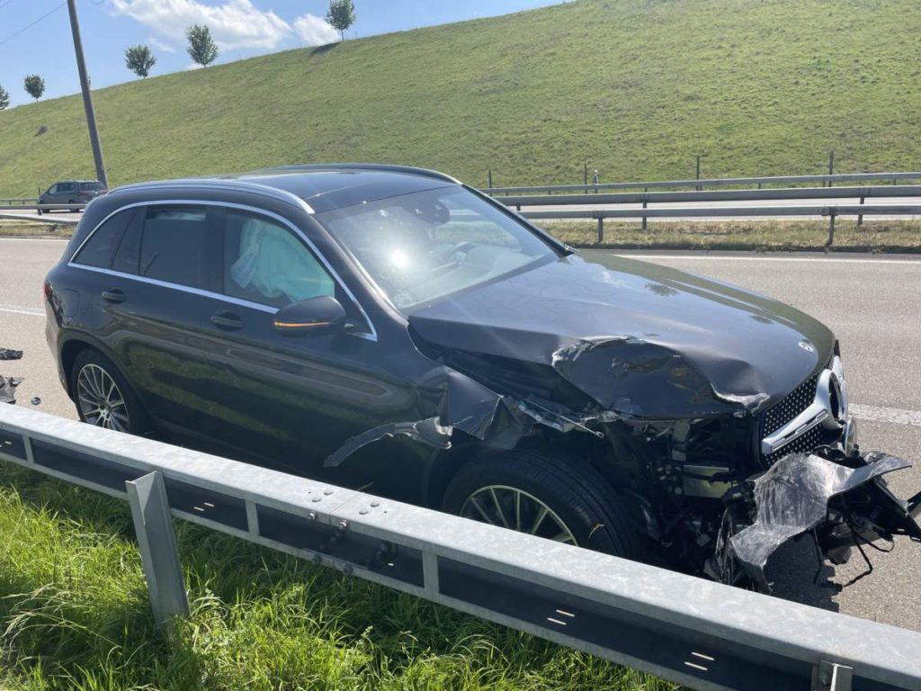 Sirnach TG - Zwei Unfälle auf der A1