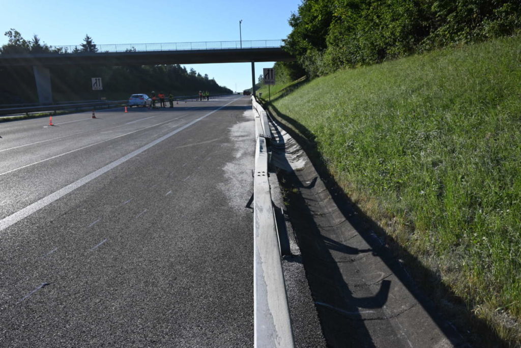 Oberbüren: Unfall auf A1 mit 5 Verletzten - Kleinbusfahrer eingeschlafen