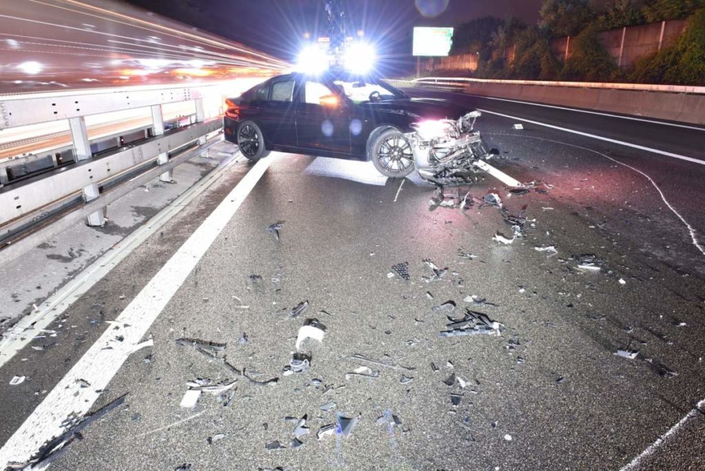 Winterthur ZH: Mit 600 PS starkem Auto Unfall auf A1 gebaut