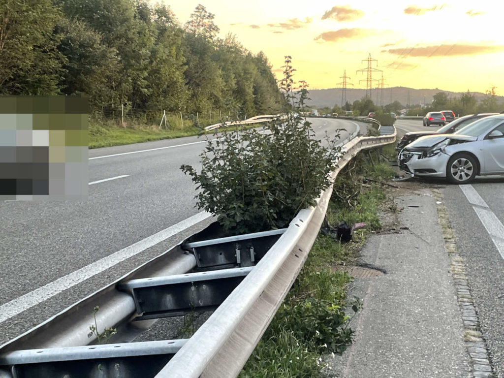 Suhr AG: Unfall auf der A1