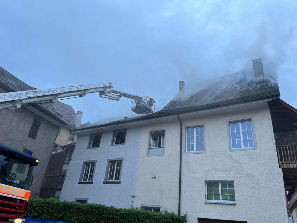 Diessenhofen TG: Grenzübergang wegen Brand geschlossen