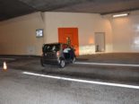 A2, Hergiswil NW: Kirchenwaldtunnel nach Unfall gesperrt