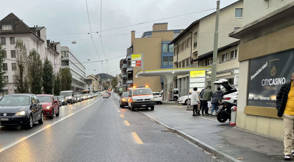 St.Gallen: 19-jähriger Motorradfahrer bei Unfall verletzt