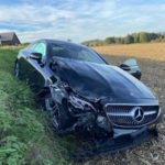 Benzenschwil AG: Heftiger Unfall zwischen Mercedes und VW