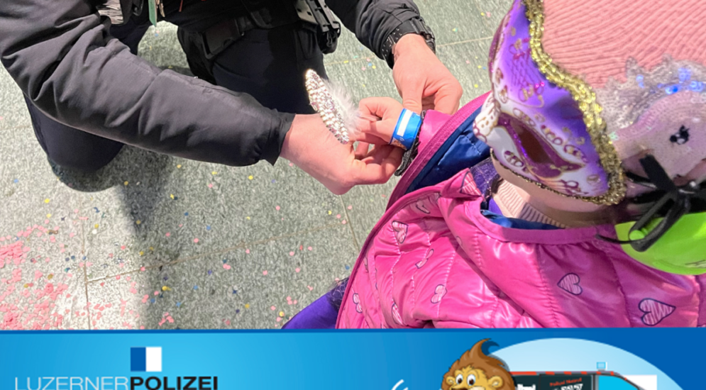 Kanton Luzern: Armbänder für verlorene Kinder