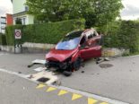 Neuhausen am Rheinfall: Eine Verletzte nach Unfall zwischen zwei Autos