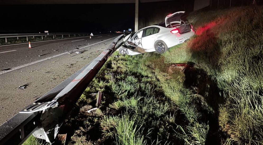 Wängi TG: Unfall mit geklautem Auto auf A1