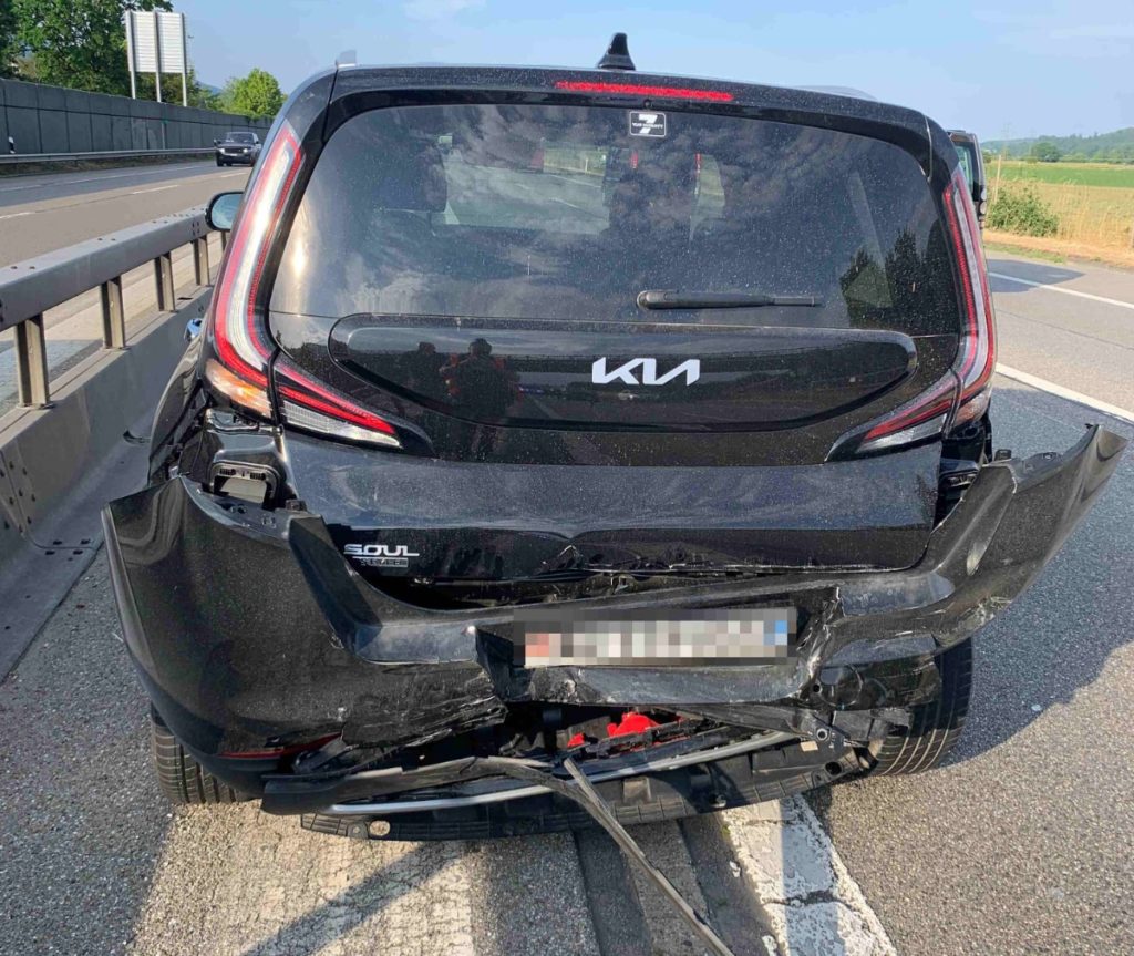 Oensingen SO: Unfall auf A1 führt zu Verkehrsbehinderungen