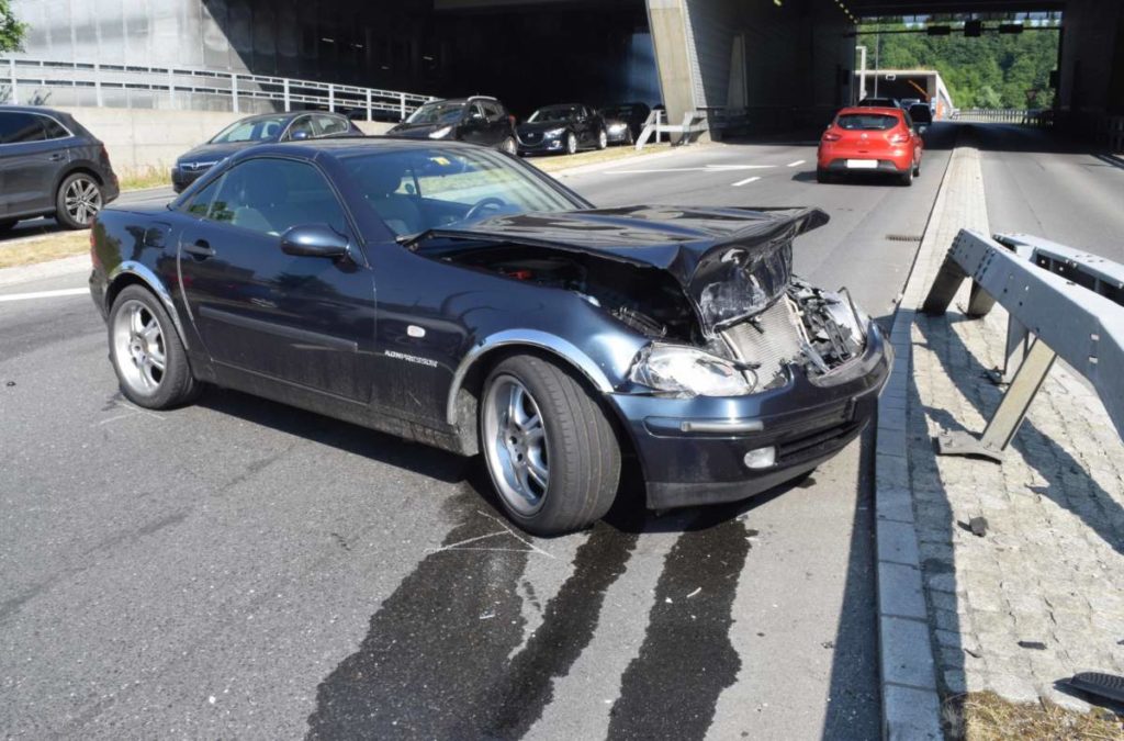 Dierikon LU: Unfall beim Autobahnzubringer Rontal