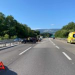 A1 Deitingen SO: Vier Verletzte bei Unfall