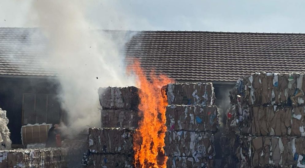 Brand Zofingen AG: Zwei Mitarbeiter zur Kontrolle im Spital