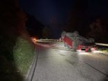 Ziefen BL: Alfa Romeo landet bei Unfall auf dem Dach