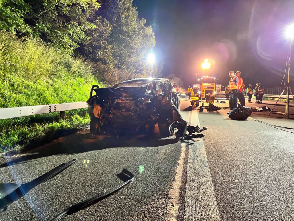 Züberwangen SG: Bei Unfall auf der A1 lebensbedrohlich verletzt