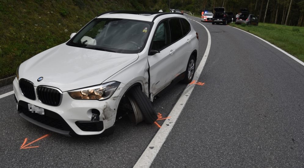 Bonaduz GR: Automobilist bei Unfall betrunken