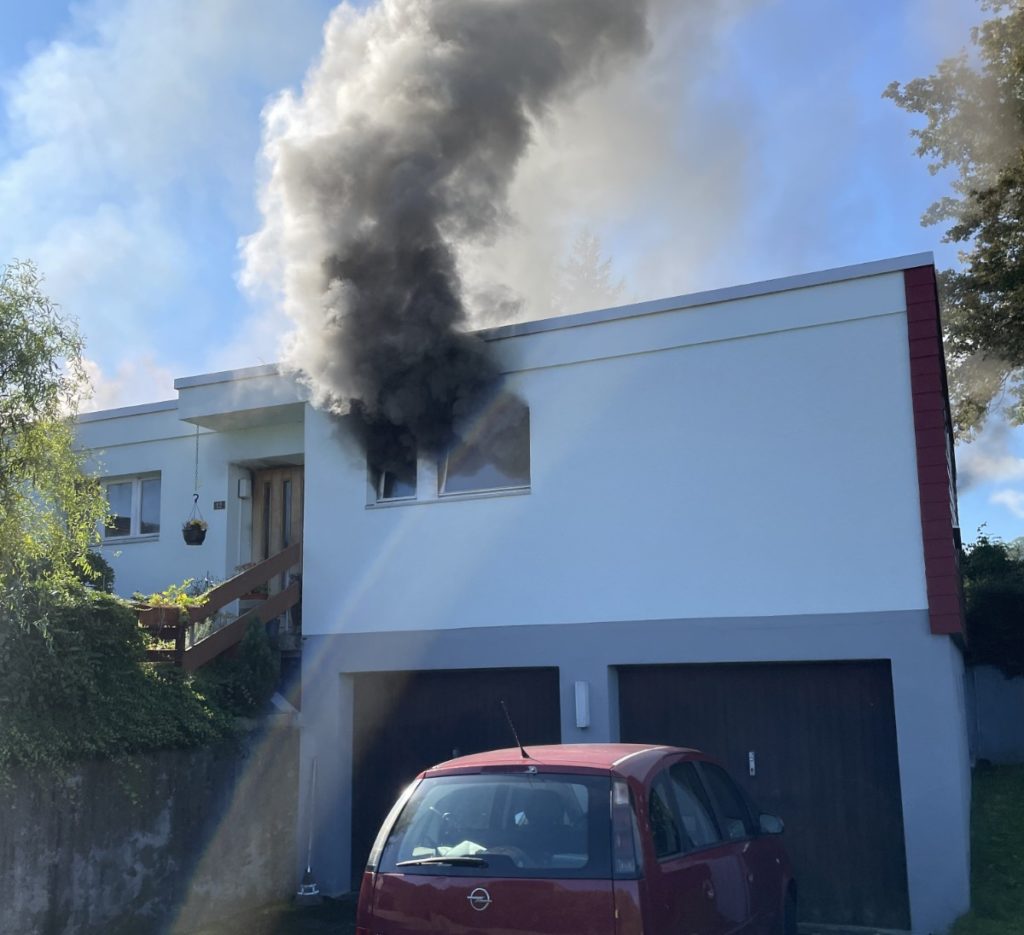 Villmergen AG: Grosser Schaden nach Hausbrand