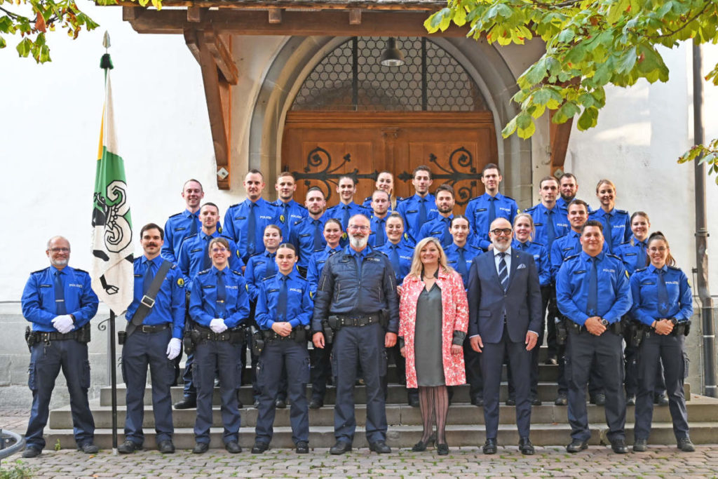 Schaffhausen SH: Neuzugänge bei der Schaffhauser Polizei