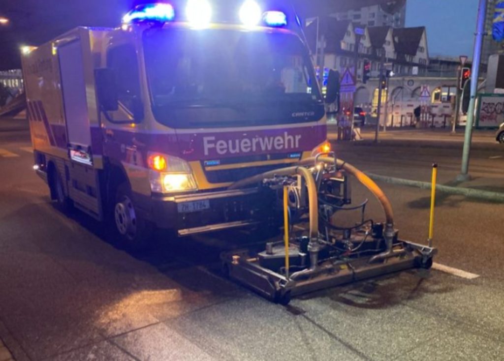 Zürich: Feuerwehreinsatz wegen Ölspur zwischen Kreis 1 und 5