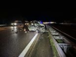 Heftiger Unfall A1 Kölliken AG: BMW-Lenker (21) verursacht Mehrfachkollision