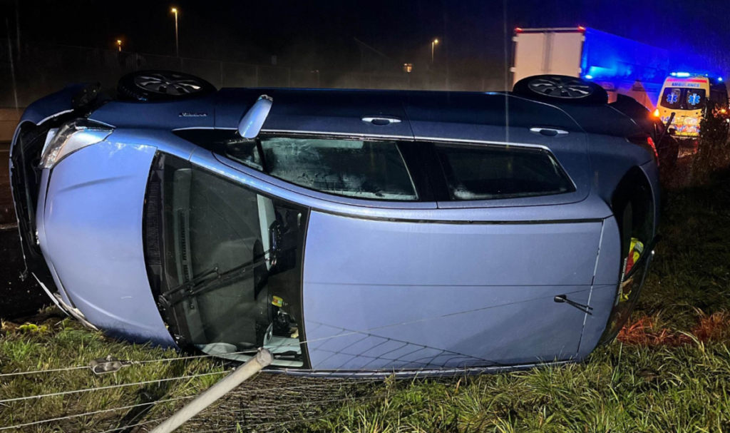 Subingen SO: Bei Unfall auf A1 auf der Seite gelandet