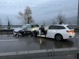 Unfall in Rapperswil: Frontal in Auto auf linker Fahrbahn geprallt