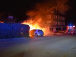 Trimmis GR: Totalschaden an Fahrzeug nach Brand