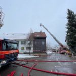 Wallbach AG: Brand in Dachstock eines Mehrfamilienhauses