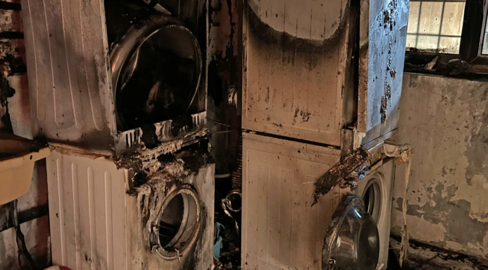 Schönenberg an der Thur TG: Brand in Waschturm ausgebrochen